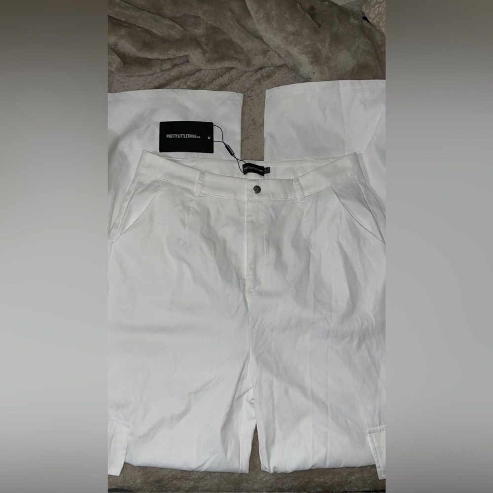 Pretty little thing wide leg cargo pants